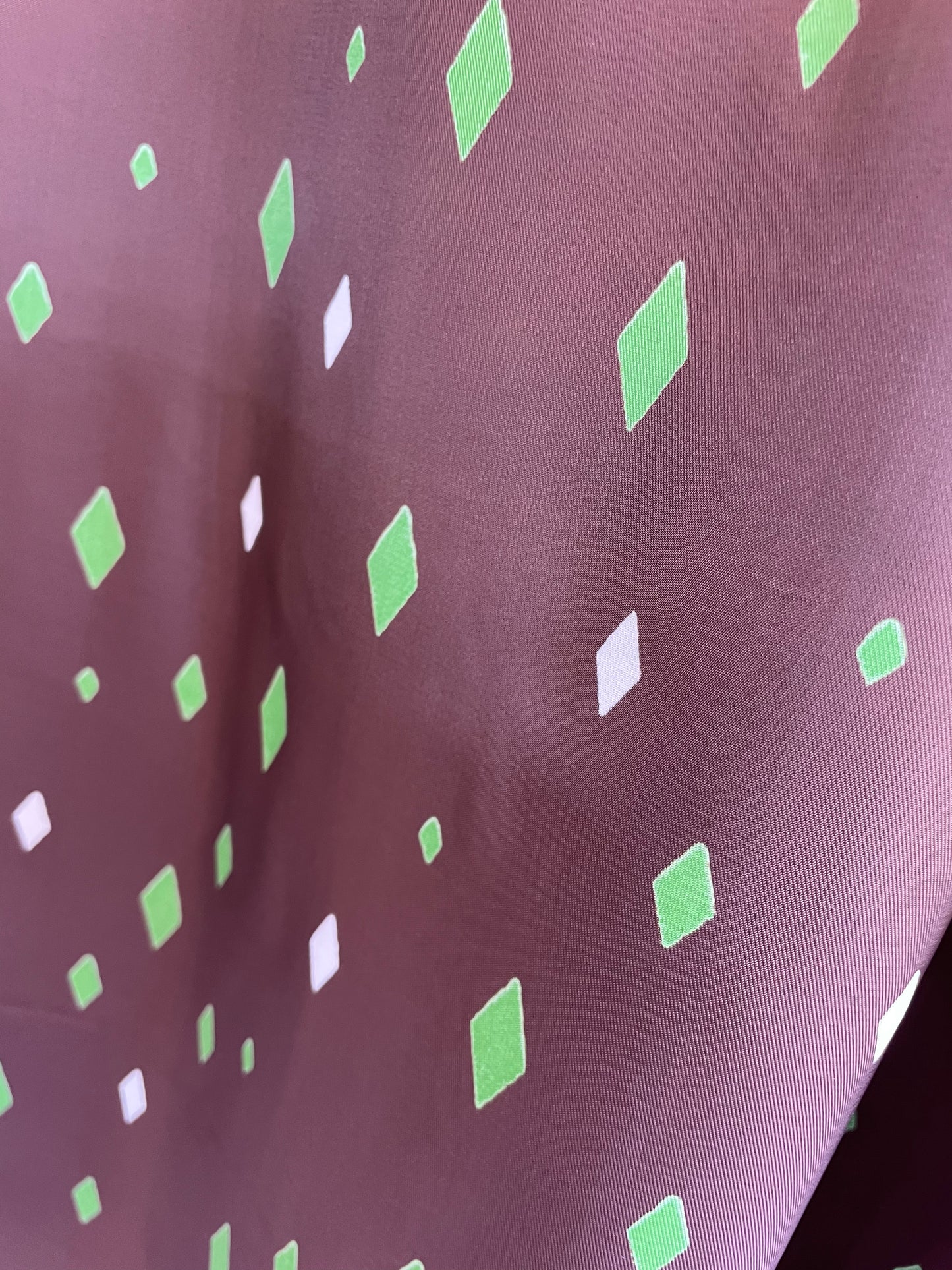 Amazing Vintage Mid Century Silk