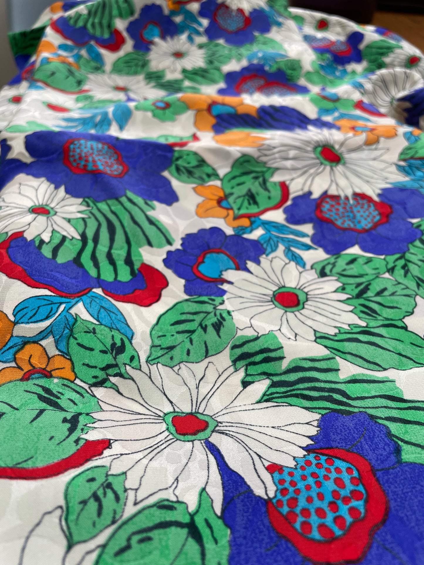 Pure Silk Vibrant Floral