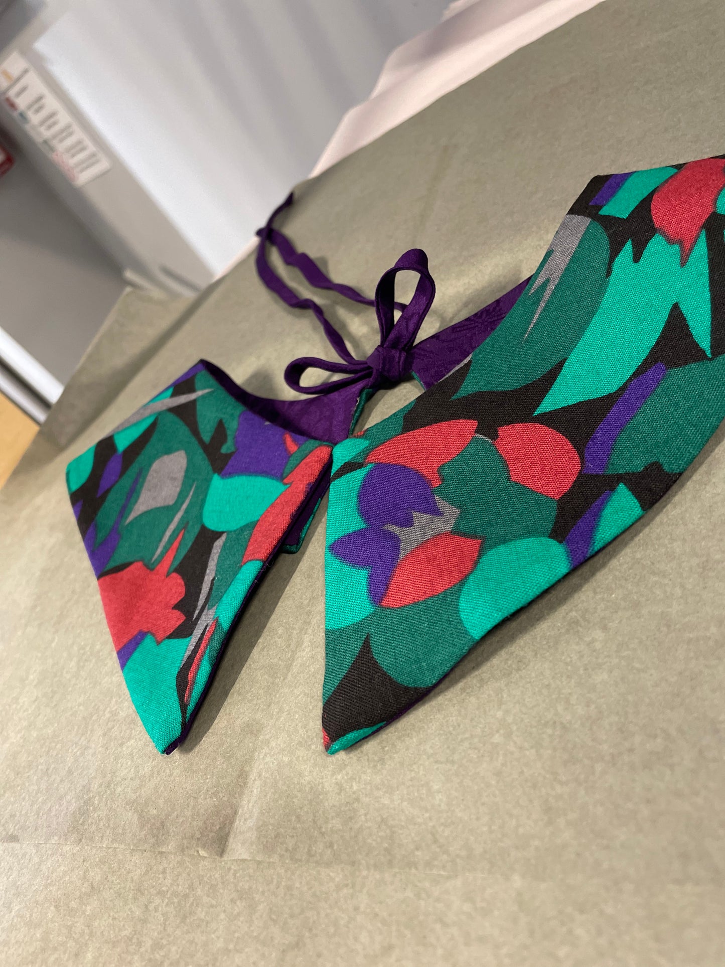 Geometric Peter Pan Libby Collar