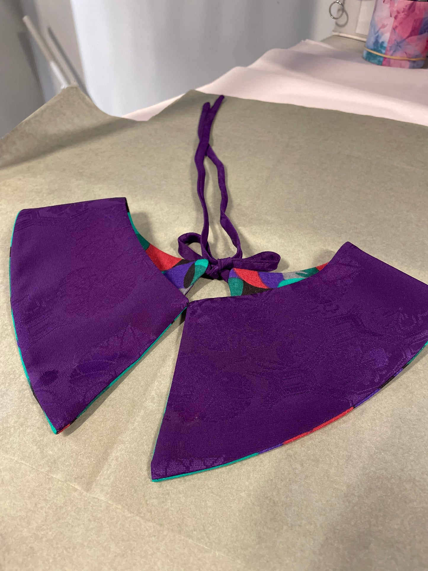 Geometric Peter Pan Libby Collar
