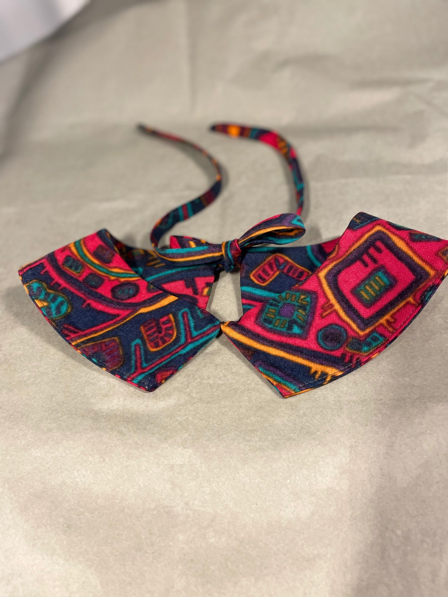 Geometric Peter Pan Libby Collar