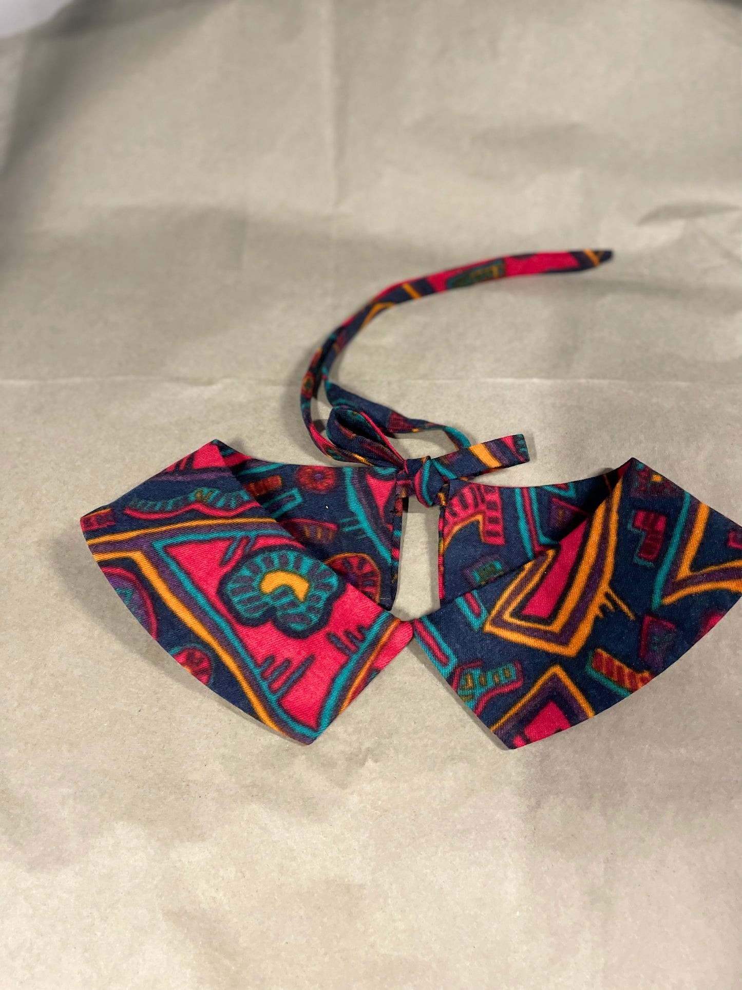 Geometric Peter Pan Libby Collar
