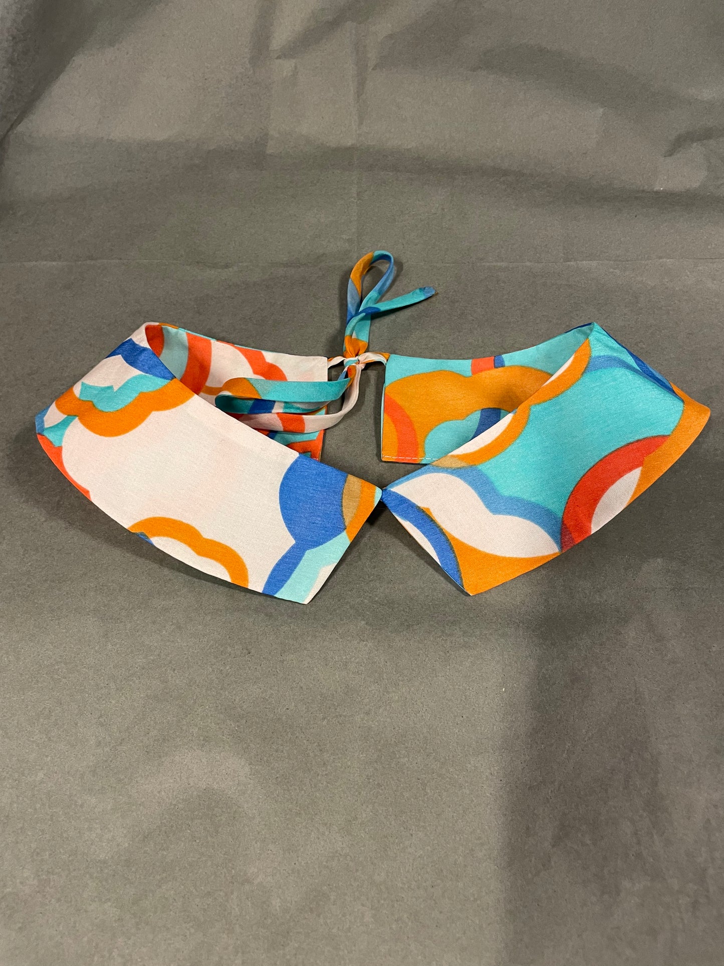 Turquoise and White Libby Collar