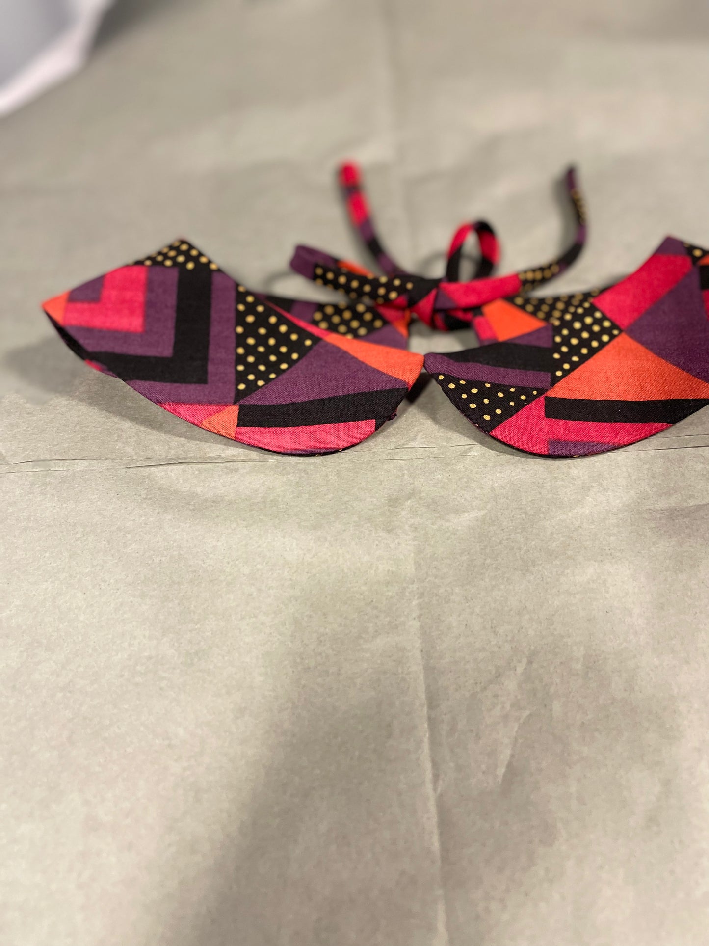 Geometric Peter Pan Libby Collar