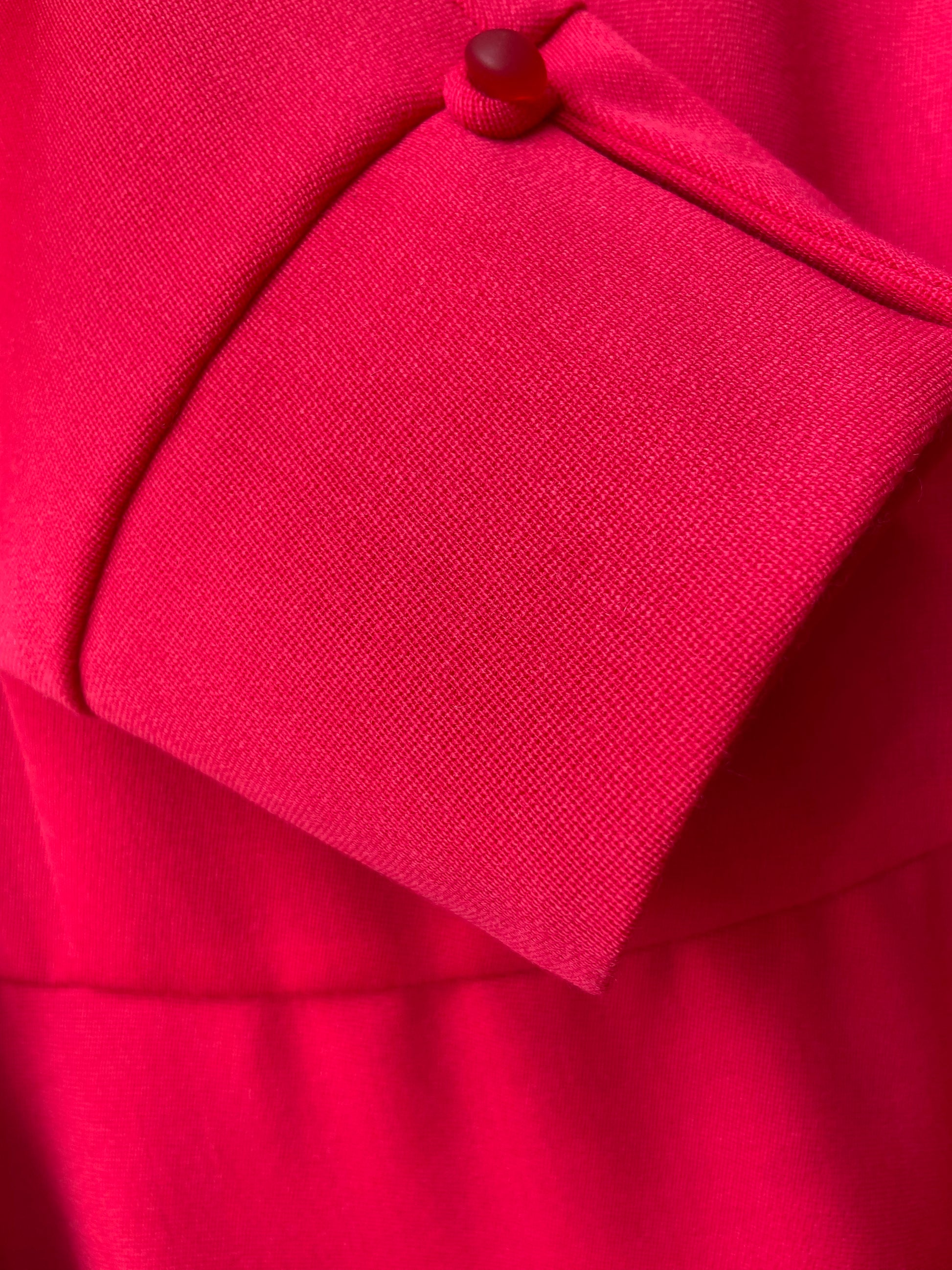 Audrey Dress - Cerise Red - Shruggler