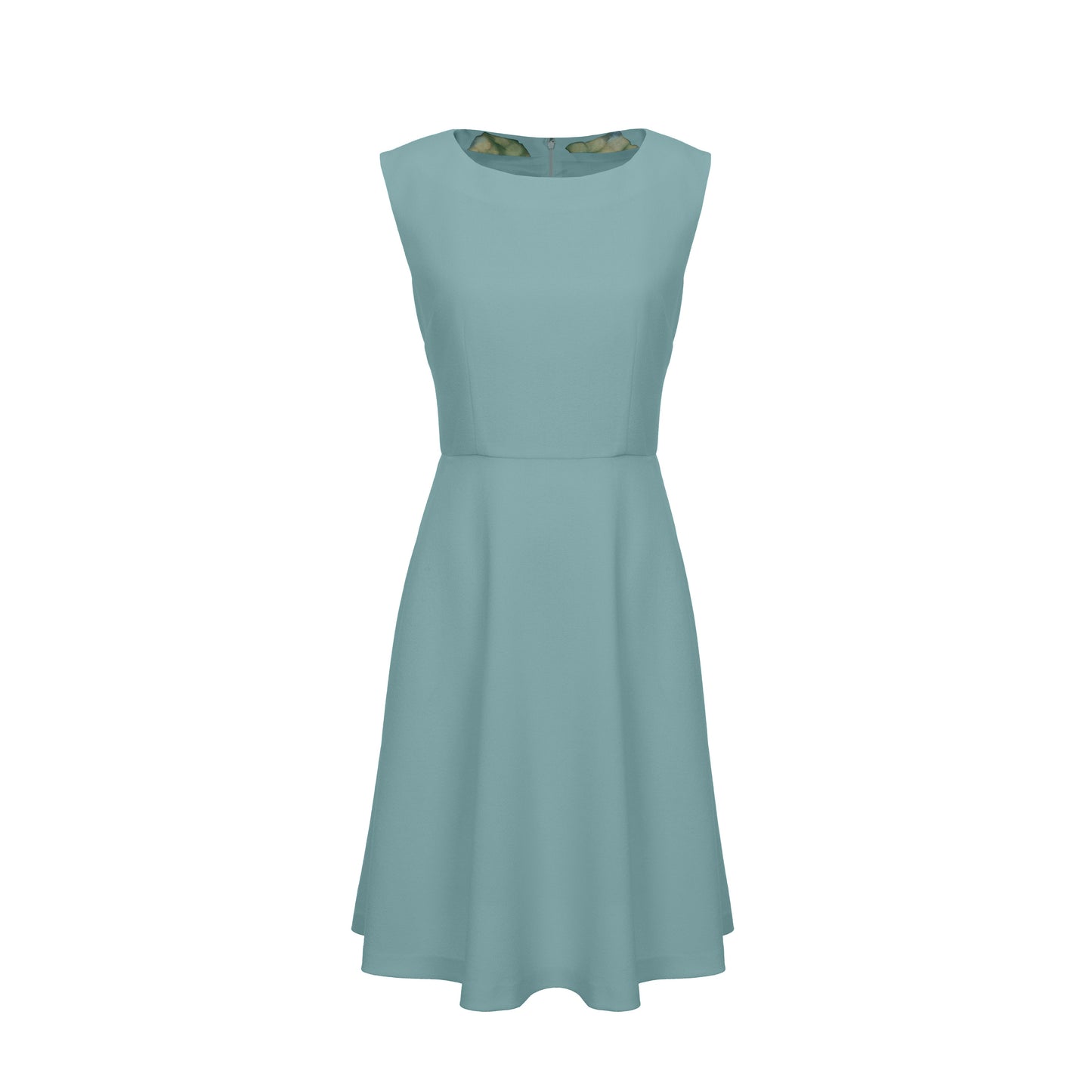 Sleeveless Audrey Dress - Duck-egg Green - Shruggler