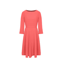 Load image into Gallery viewer, Audrey Dress - Coral - Shruggler
