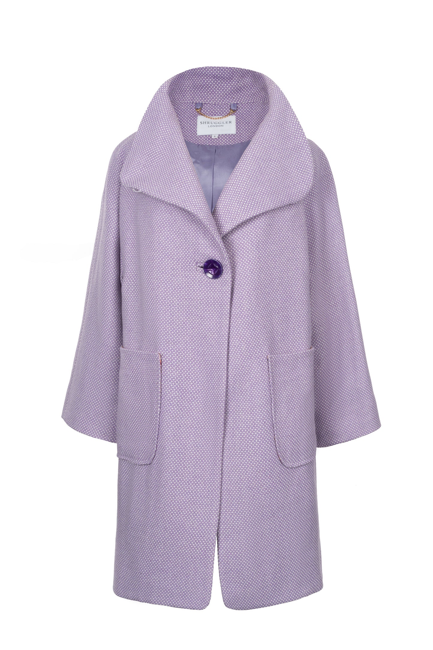 Classic Purple White - Shruggler