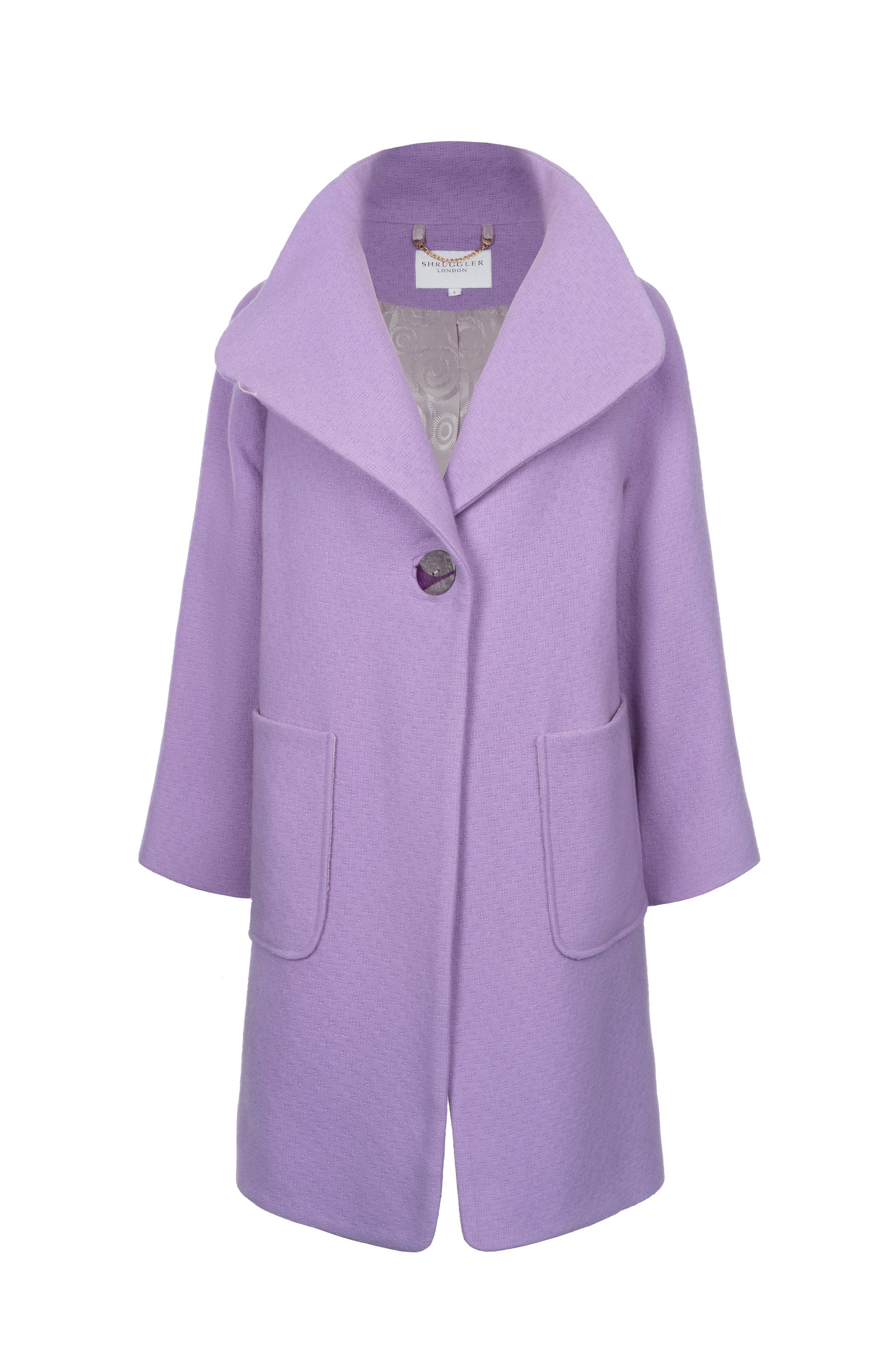 Lilac Textured Weave - Shruggler