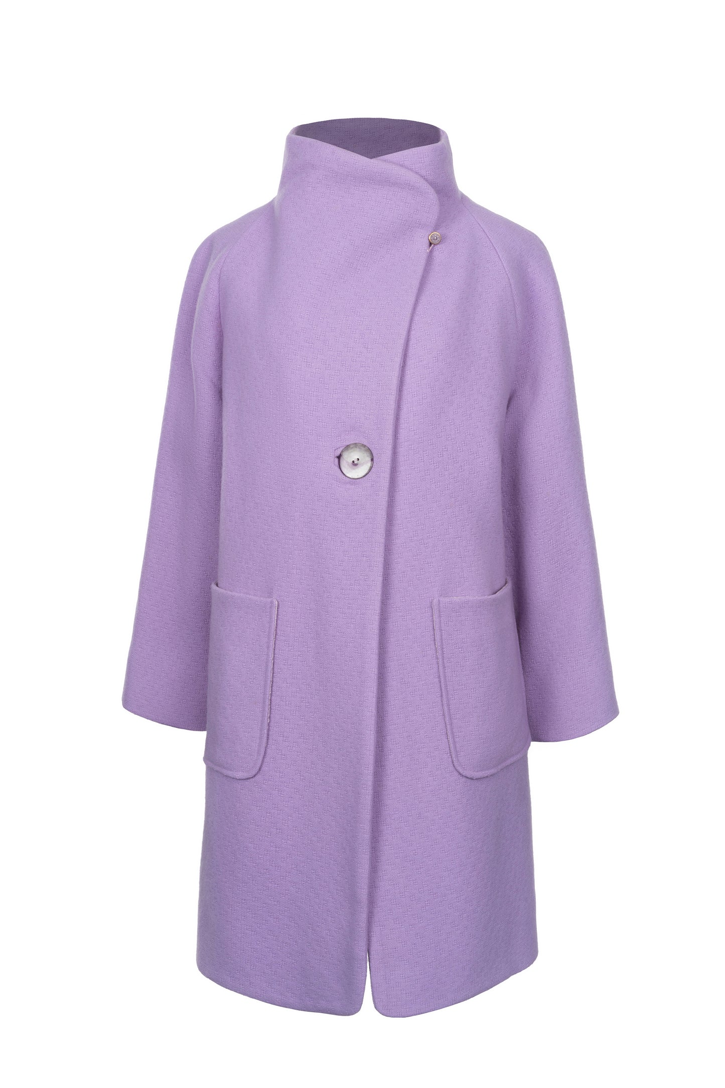 Lilac Textured Weave - Shruggler