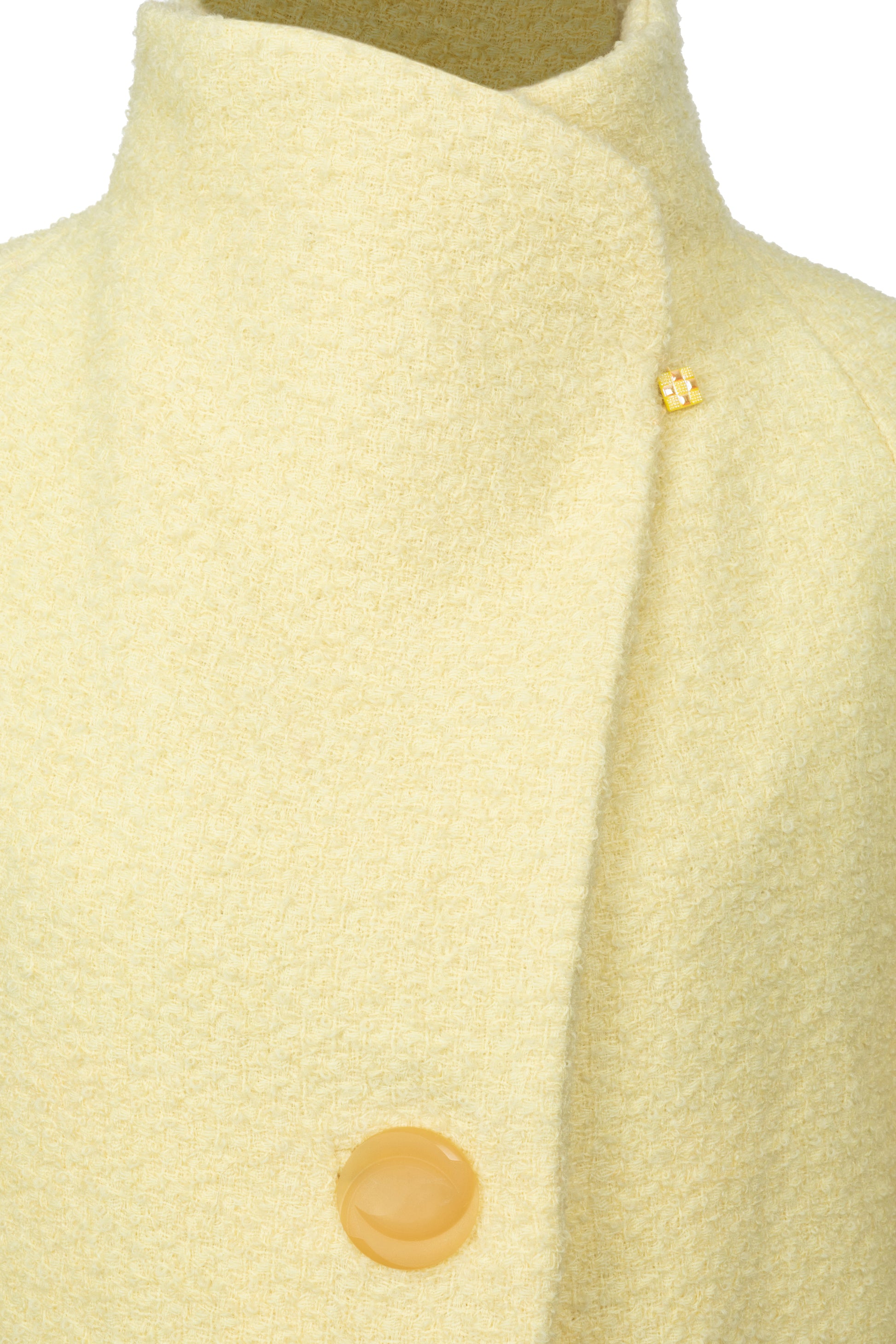 Pale Yellow Bouclé - Shruggler