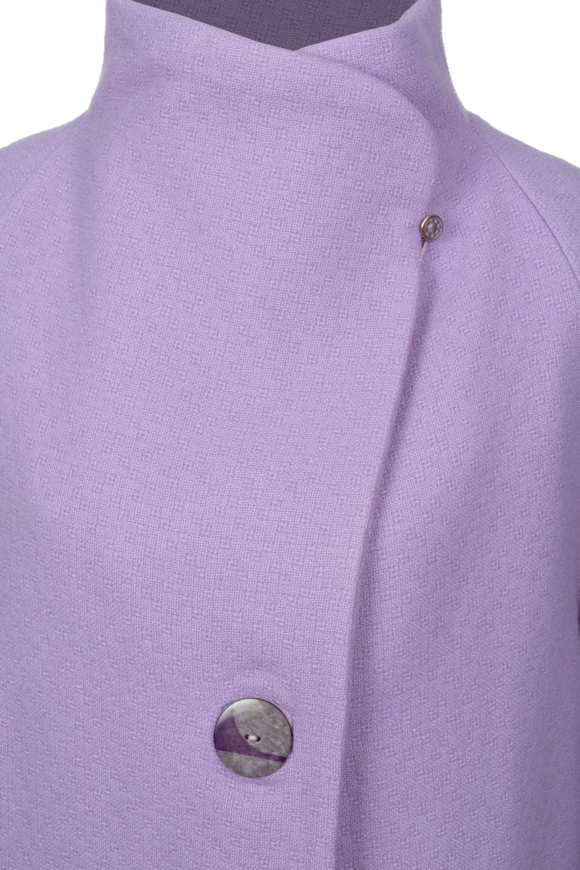 Lilac Textured Weave - Shruggler