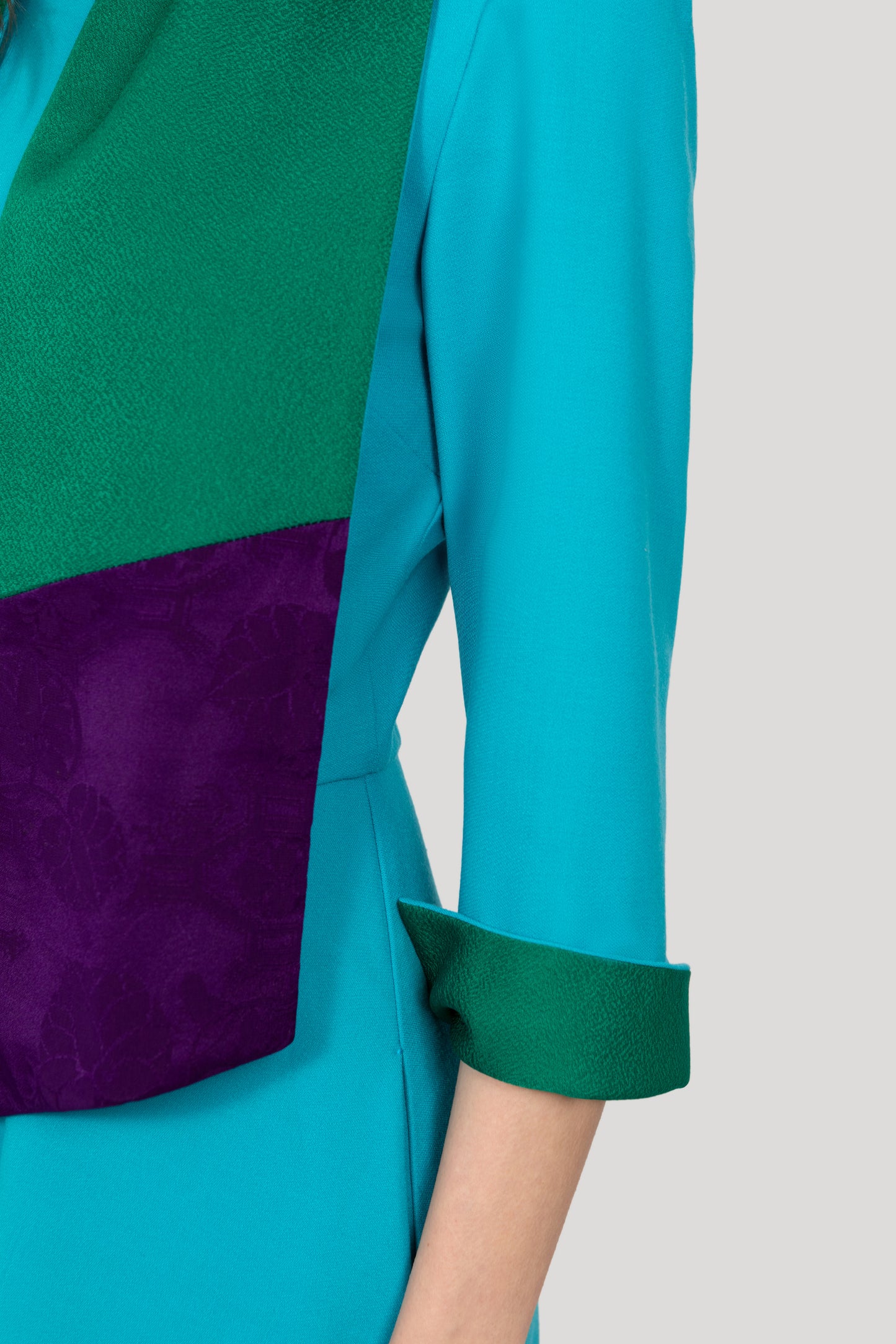 Audrey Dress - Rich Turquoise - Last One !