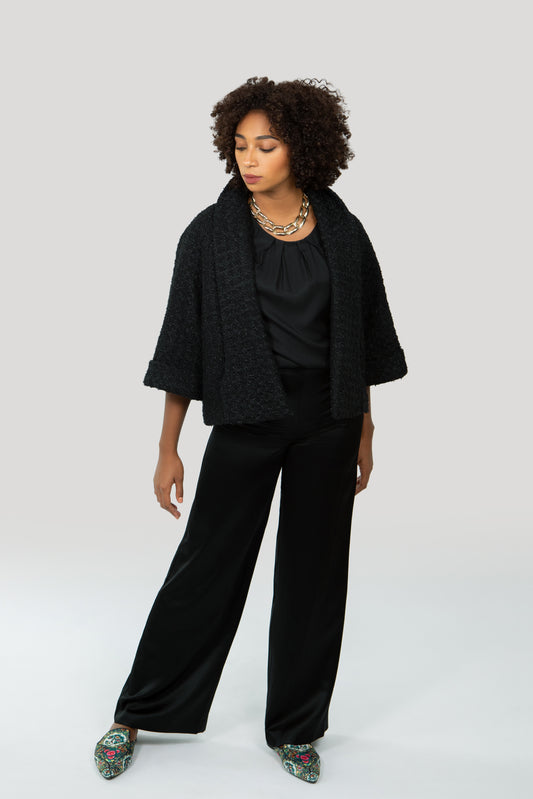 Short  cape jacket