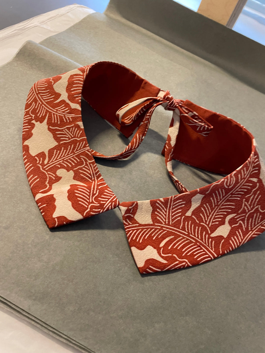 Kimono Silk Reversible Tie Collar