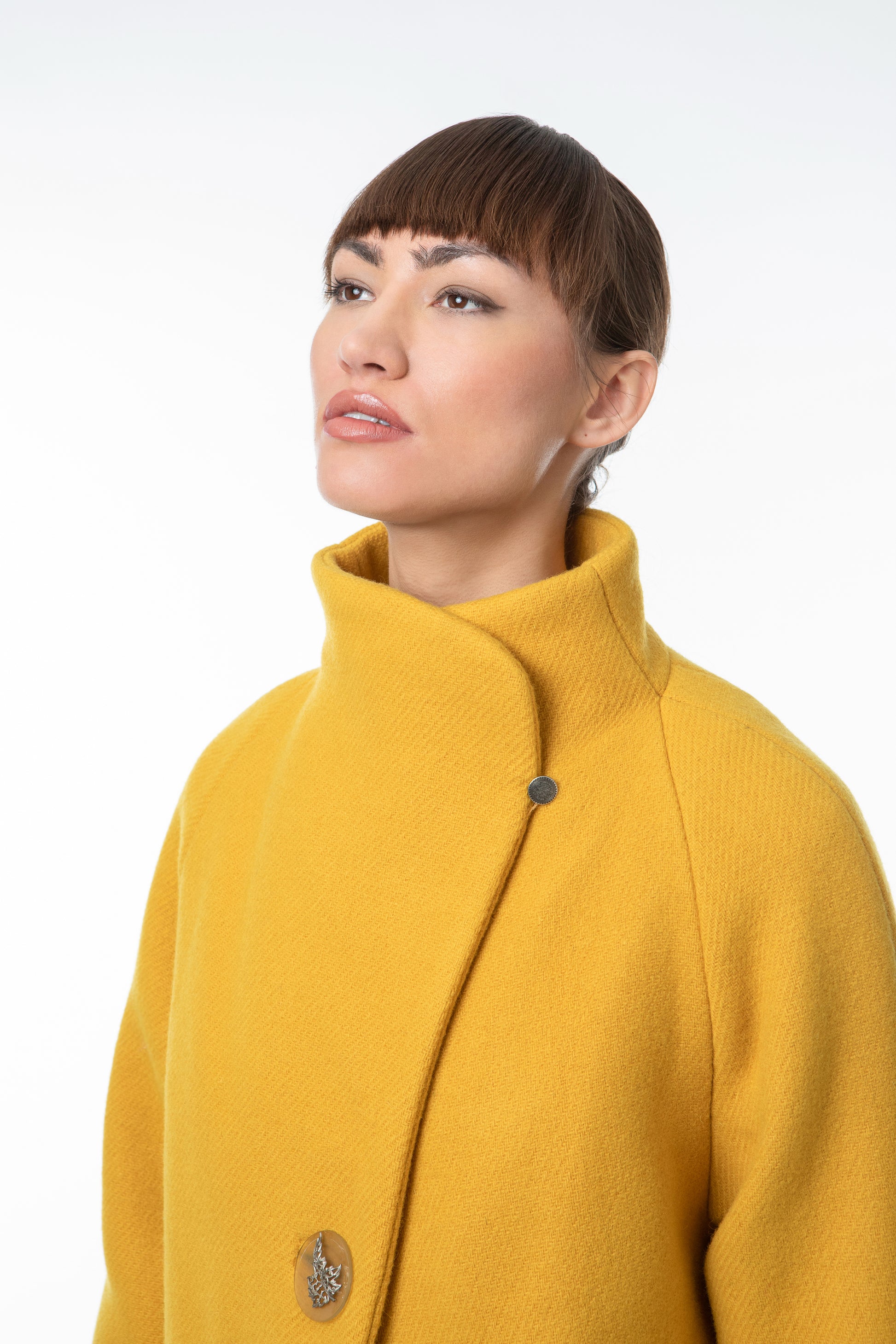 Sicilian Yellow Wool - Shruggler