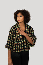 Load image into Gallery viewer, French Tweed Cape Jacket
