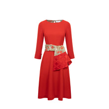 Load image into Gallery viewer, Audrey Dress - Brick Red
